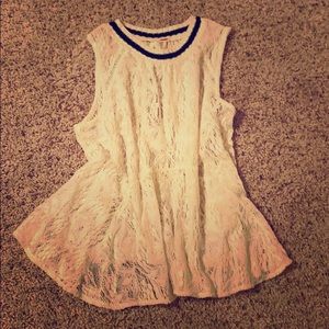 Free People Lace Top